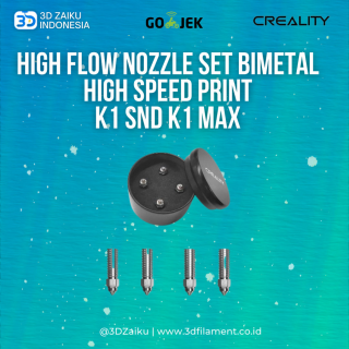 Creality K1 snd K1 MAX High Flow Nozzle Set Bimetal High Speed Print